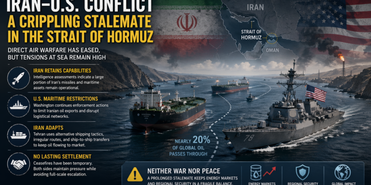 WSJ Report: Iran–US Tensions Escalate Into Maritime Deadlock in Gulf Region